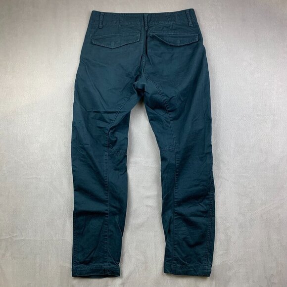 G Star Raw Mens Pants 29 Navy Blue Rovic DC 3D Tapered Military Streetwear 29x29 - Picture 10 of 12